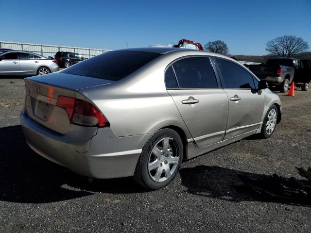 1HGFA16596L094324 - 2006 HONDA CIVIC LX SILVER photo 3