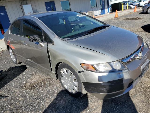 1HGFA16596L094324 - 2006 HONDA CIVIC LX SILVER photo 4