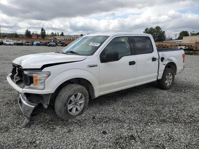 1FTEW1CP9JKD94400 - 2018 FORD F150 SUPERCREW WHITE photo 1