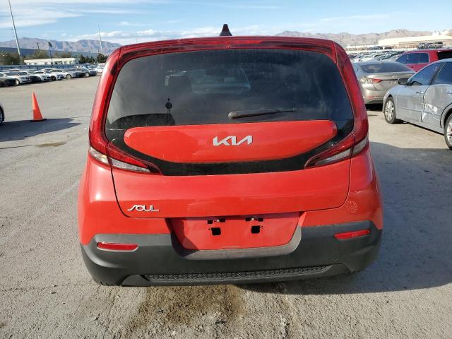 KNDJ23AU2N7174555 - 2022 KIA SOUL LX RED photo 6