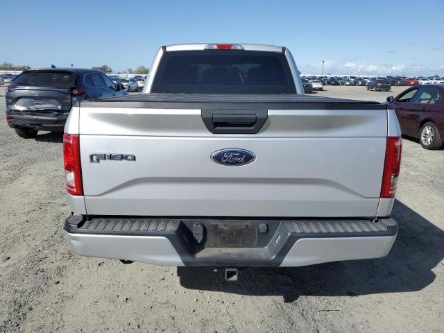 1FTEX1CP0HKC13627 - 2017 FORD F150 SUPER CAB SILVER photo 6