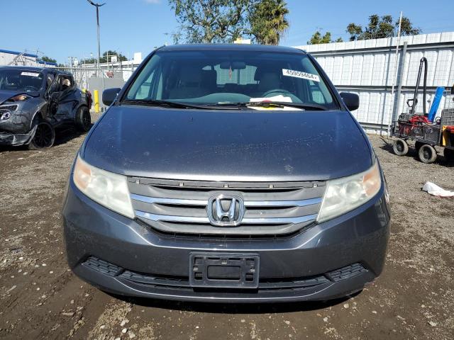 5FNRL5H25DB061949 - 2013 HONDA ODYSSEY LX GRAY photo 5