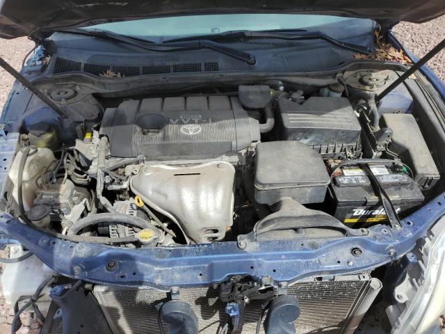 4T4BF3EK5AR048396 - 2010 TOYOTA CAMRY BASE BLUE photo 11