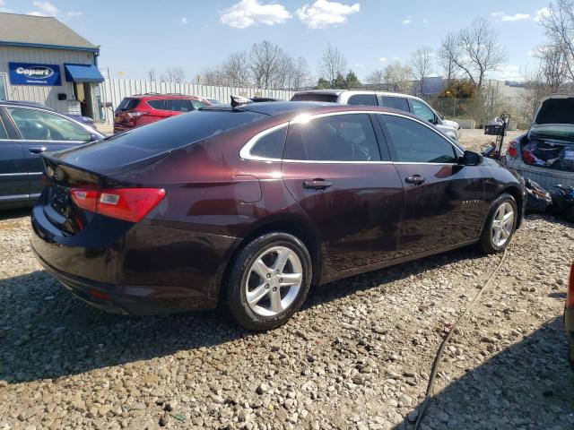 1G1ZB5ST5MF058171 - 2021 CHEVROLET MALIBU LS BURGUNDY photo 3