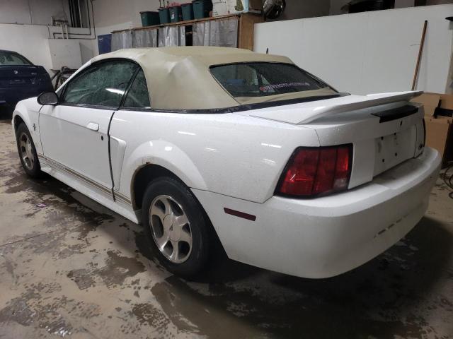 1FAFP4445YF270575 - 2000 FORD MUSTANG WHITE photo 2