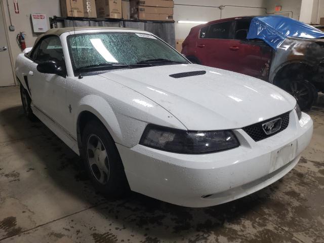 1FAFP4445YF270575 - 2000 FORD MUSTANG WHITE photo 4