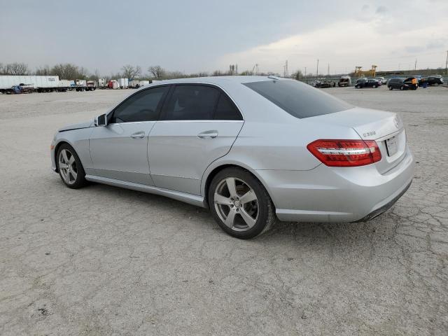 WDDHF8HB5AA210519 - 2010 MERCEDES-BENZ E 350 4MATIC SILVER photo 2