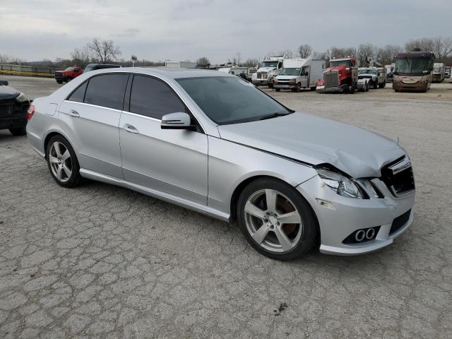 WDDHF8HB5AA210519 - 2010 MERCEDES-BENZ E 350 4MATIC SILVER photo 4