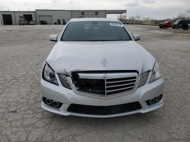 WDDHF8HB5AA210519 - 2010 MERCEDES-BENZ E 350 4MATIC SILVER photo 5