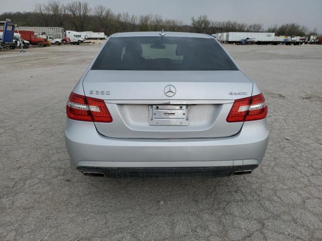 WDDHF8HB5AA210519 - 2010 MERCEDES-BENZ E 350 4MATIC SILVER photo 6