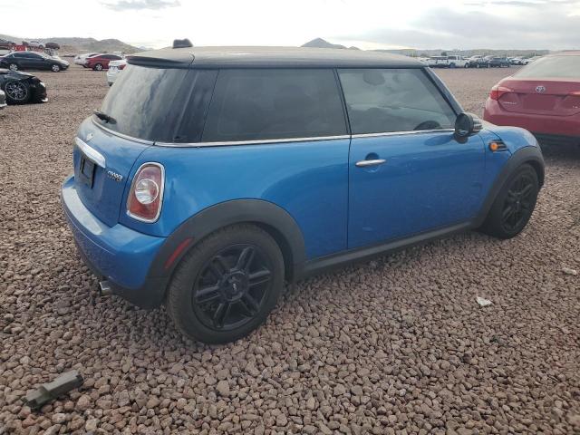 WMWSU3C51CT258212 - 2012 MINI COOPER BLUE photo 3