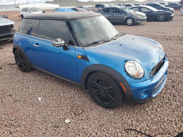 WMWSU3C51CT258212 - 2012 MINI COOPER BLUE photo 4