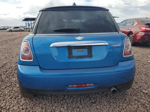 WMWSU3C51CT258212 - 2012 MINI COOPER BLUE photo 6