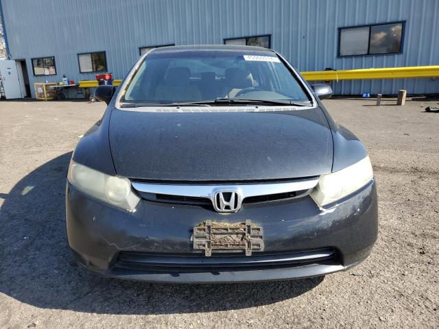 1HGFA165X8L035480 - 2008 HONDA CIVIC LX GRAY photo 5