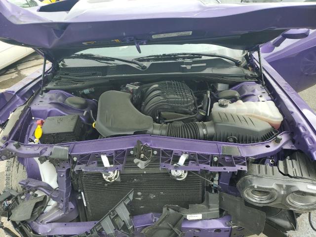 2C3CDZAGXPH596553 - 2023 DODGE CHALLENGER SXT PURPLE photo 11