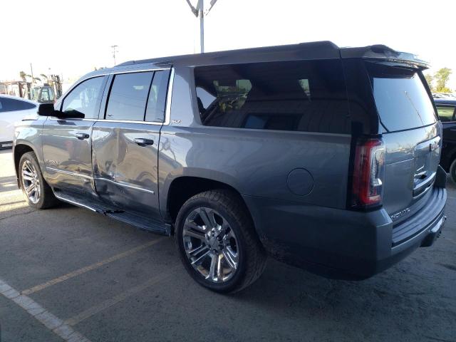 1GKS2GKC3JR399488 - 2018 GMC YUKON XL K1500 SLT GRAY photo 2