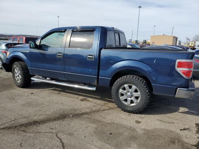 1FTFW1EF5EKG44696 - 2014 FORD F150 SUPERCREW BLUE photo 2