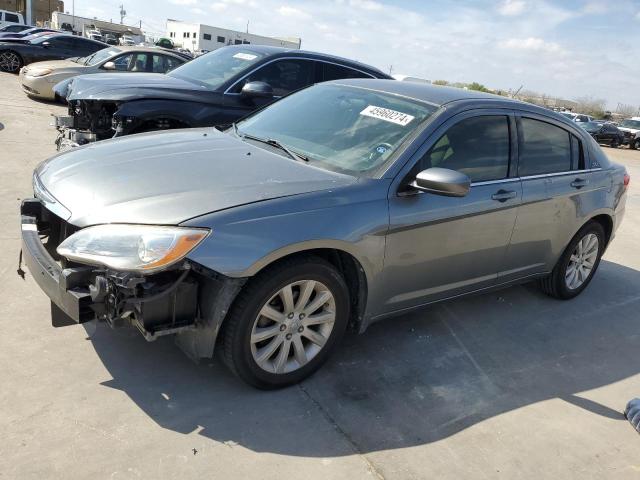 1C3BC1FB8BN588643 - 2011 CHRYSLER 200 TOURING GRAY photo 1