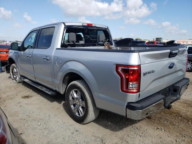 1FTEW1CP4GKF90723 - 2016 FORD F150 SUPERCREW SILVER photo 2