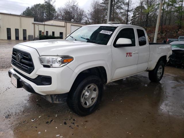 5TFRX5GN9KX146831 - 2019 TOYOTA TACOMA ACCESS CAB WHITE photo 1