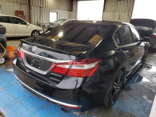 1HGCR2F51GA106349 - 2016 HONDA ACCORD SPORT BLACK photo 3