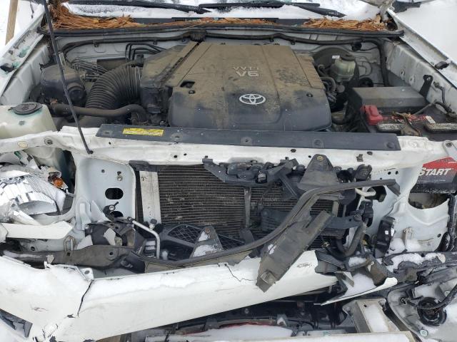 3TMJU4GN0CM129195 - 2012 TOYOTA TACOMA DOUBLE CAB PRERUNNER WHITE photo 11