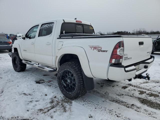 3TMJU4GN0CM129195 - 2012 TOYOTA TACOMA DOUBLE CAB PRERUNNER WHITE photo 2
