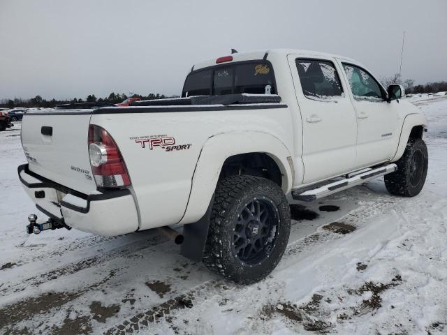 3TMJU4GN0CM129195 - 2012 TOYOTA TACOMA DOUBLE CAB PRERUNNER WHITE photo 3