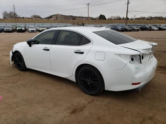 JTHBK1GG3F2187418 - 2015 LEXUS ES 350 WHITE photo 2