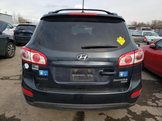 5XYZHDAG6BG031592 - 2011 HYUNDAI SANTA FE SE BLUE photo 6