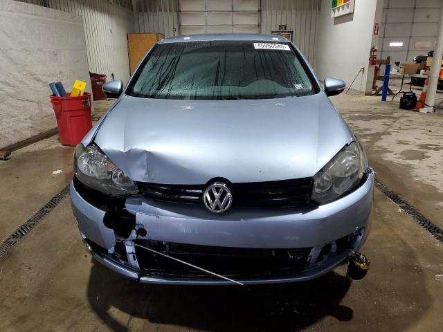 WVWNM7AJ1BW039741 - 2011 VOLKSWAGEN GOLF Կապույտ լուսանկար 5
