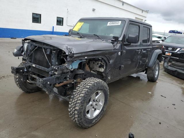 1C6JJTAG2LL130659 - 2020 JEEP GLADIATOR SPORT GRAY photo 1