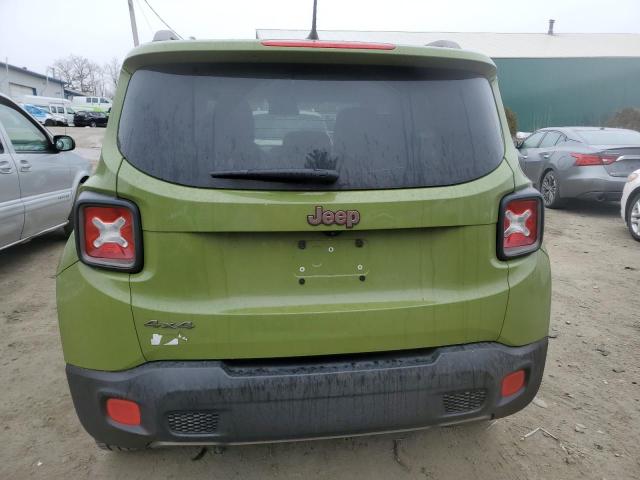 ZACCJBBW3GPD27620 - 2016 JEEP RENEGADE LATITUDE GREEN photo 6