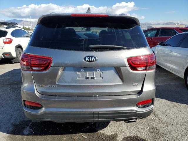 5XYPG4A36KG438948 - 2019 KIA SORENTO L GRAY photo 6