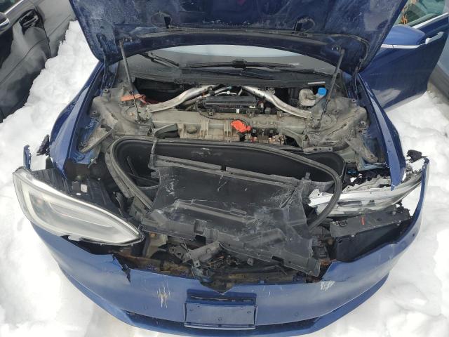 5YJSA1E24GF144295 - 2016 TESLA MODEL S BLUE photo 11
