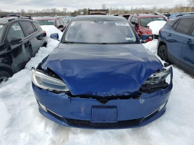 5YJSA1E24GF144295 - 2016 TESLA MODEL S BLUE photo 5