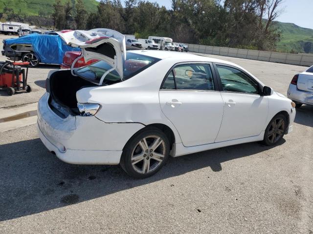 1NXBE40E39Z156841 - 2009 TOYOTA COROLLA XRS WHITE photo 3