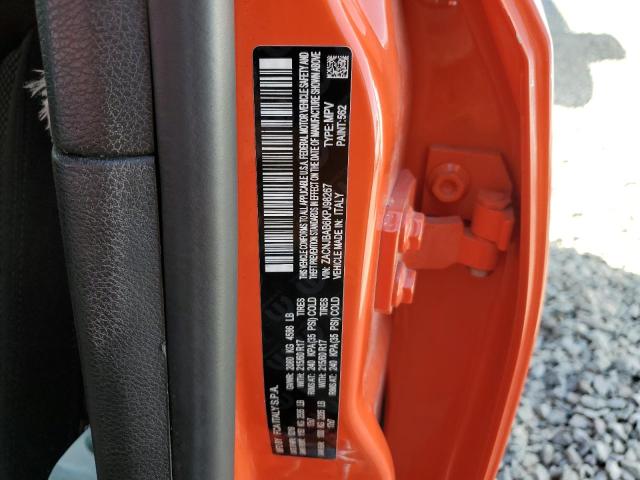 ZACNJBAB6KPJ98267 - 2019 JEEP RENEGADE SPORT RED photo 12