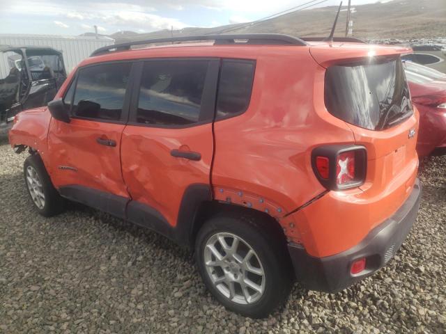 ZACNJBAB6KPJ98267 - 2019 JEEP RENEGADE SPORT RED photo 2