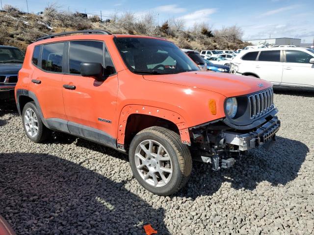 ZACNJBAB6KPJ98267 - 2019 JEEP RENEGADE SPORT RED photo 4