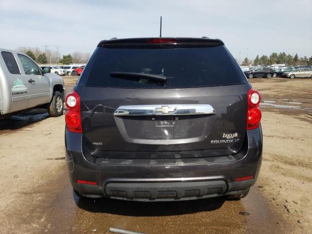 2GNFLFEK6F6360850 - 2015 CHEVROLET EQUINOX LT BLACK photo 6