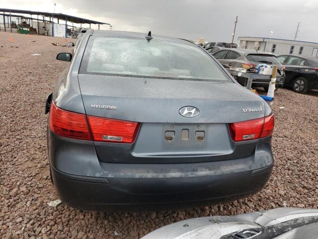 5NPET46C19H550393 - 2009 HYUNDAI SONATA GLS GRAY photo 6