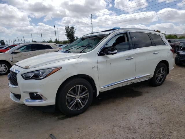 5N1DL0MN9KC549336 - 2019 INFINITI QX60 LUXE WHITE photo 1