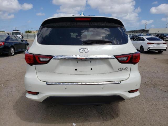 5N1DL0MN9KC549336 - 2019 INFINITI QX60 LUXE WHITE photo 6