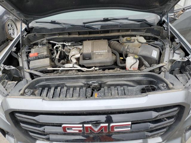 1GTU9CET2MZ120752 - 2021 GMC SIERRA K1500 ELEVATION GRAY photo 11