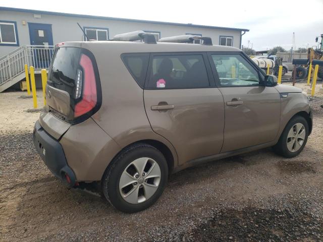 KNDJN2A24E7045118 - 2014 KIA SOUL BROWN photo 3