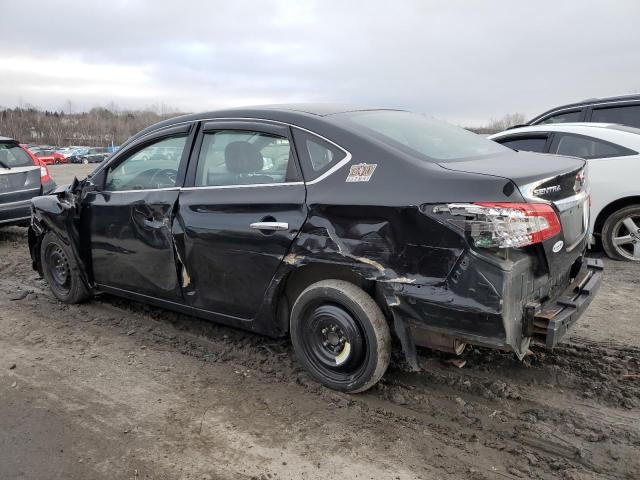 3N1AB7AP9EY208879 - 2014 NISSAN SENTRA S BLACK photo 2