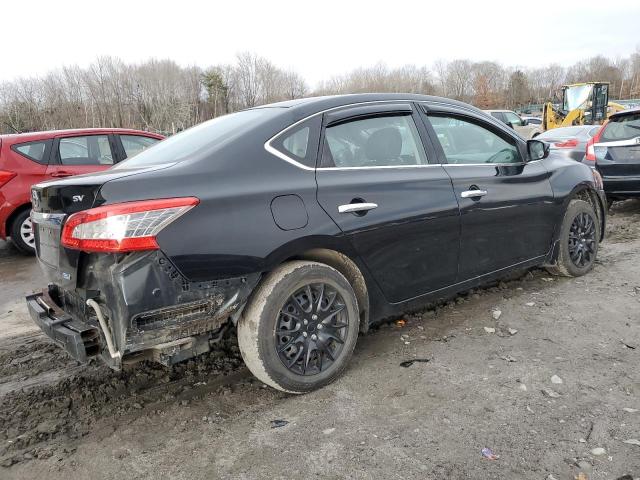 3N1AB7AP9EY208879 - 2014 NISSAN SENTRA S BLACK photo 3