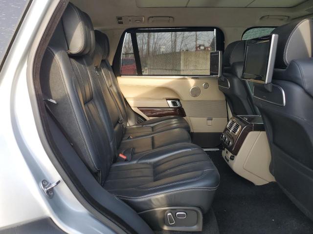 SALGV3TF0EA179345 - 2014 LAND ROVER RANGE ROVE AUTOBIOGRAPHY SILVER photo 11