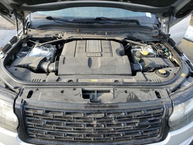 SALGV3TF0EA179345 - 2014 LAND ROVER RANGE ROVE AUTOBIOGRAPHY SILVER photo 12